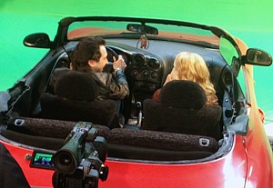 Video shooting for La Finta Giardiniera.