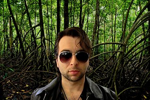 Count Belfiore in the mangrove garden.